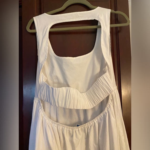 o.p.t. Mariabella Empire Waist Sundress with Back Detail, White, Size XL - Picture 13 of 13